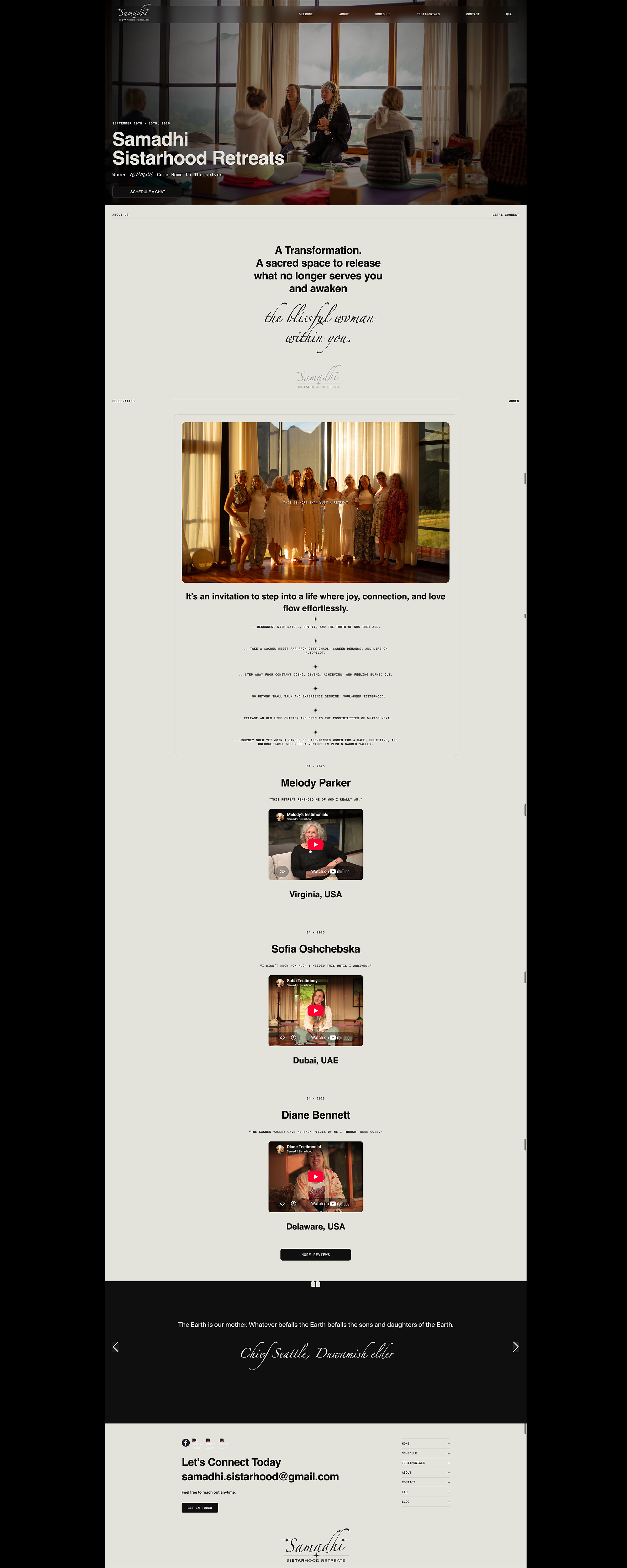 Samadhi Retreats