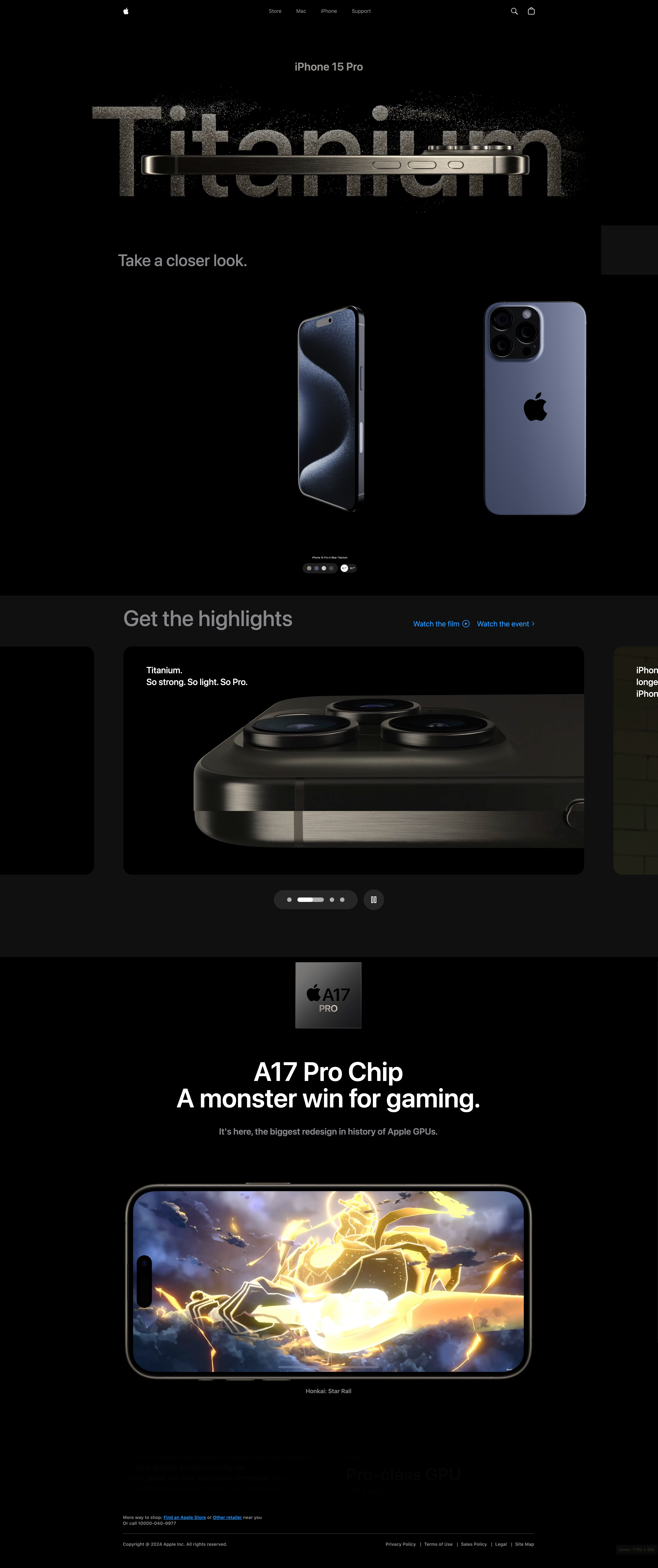 iPhone Ad Clone
